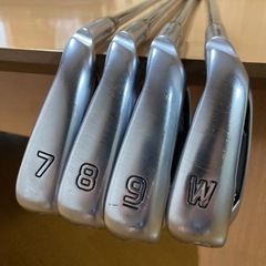 値下げしました！PING G410 アイアン　4本セット #7-9,W