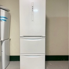 Panasonic 冷蔵庫 3ドア NR-C37HC-W