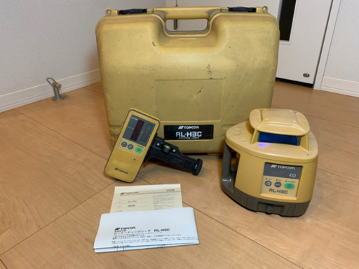美品 トプコン ＲＬ－Ｈ３ＣＬ レーザーレベル LS-70B レーザー 受光器 ニコン ソキア マキタ 土木 工事 建築 ＤＩＹ