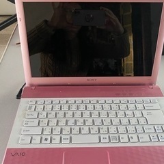 ノートパソコン　SONY VAIO ピンク