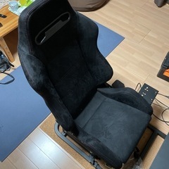 STRASSE レーシングコックピットベース ブラック 中古品 おまけ付