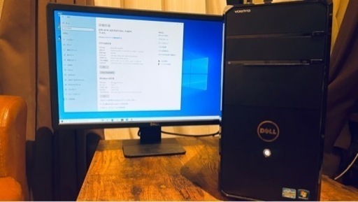 激安ゲーミングPC＋モニター VOSTRO470 os:windows10 即納激安PCフル