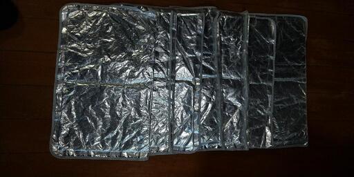 保冷剤 7枚 食品 保冷保温 OK ジェルマット 28 CM ❌ 43cm
