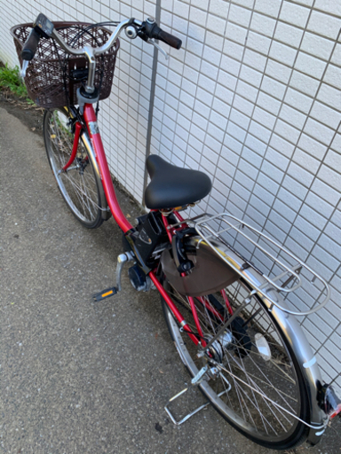 Panasonic - Panasonic ビビDX 前後タイヤ新品　新基準　電動アシスト自転車 電動自転車 パナソニック ビビDX 26インチ シルバー 前後タイヤ