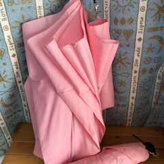 ユニクロで買ったきれいなピンクの折りたたみ傘　2本