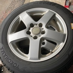 旭川 2020年製 バリ溝 ヨコハマ IG50 スタッドレスタイヤ&アルミセット 70ヴォクシー