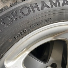 旭川 2020年製 バリ溝 ヨコハマ IG50 スタッドレスタイヤ&アルミセット 70ヴォクシー