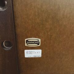 シモンズ　Simmons ヘッドボード　シングルベッド用　ペア