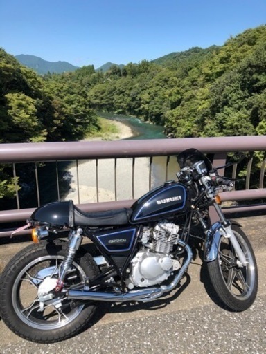 gn125h カフェレーサー仕様　売ります。