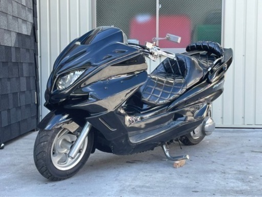 オールブラックカラー‼︎【YAMAHA マジェスティ】LEDレインボー328付き‼︎