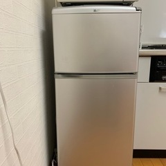 [ 無料 ] SANYO 112L 冷蔵冷凍庫　冷蔵庫　高さ10...