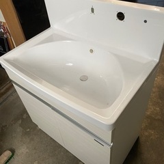 新品未使用の洗面台