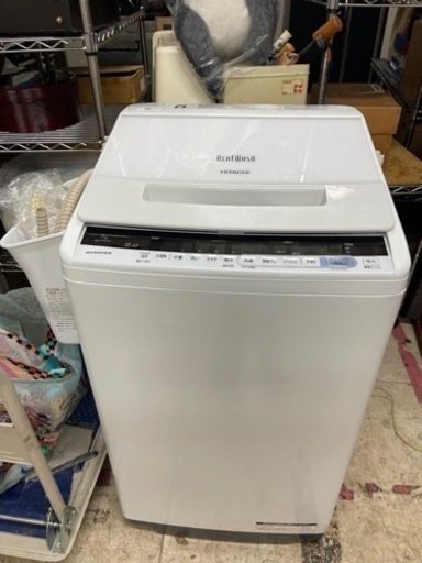 【11/13確約済み】【✨美品✨7kg洗濯機HITACHI2018年製BW-V70CE6人気のホワイト】