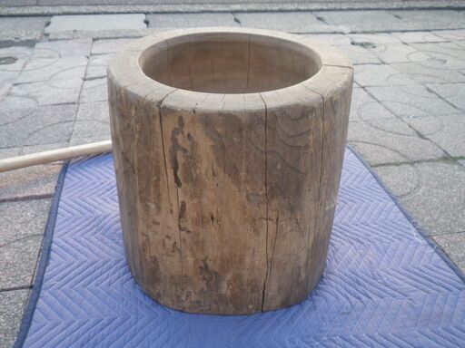 □配達可□杵と臼のセット きねとうす 餅つき道具 セットで  