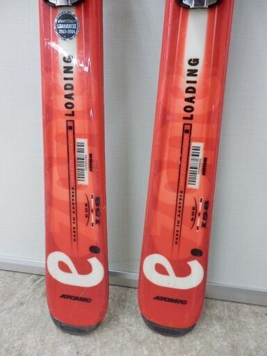 スキー板 カービング 158cm アトミック BETA TECHNOLOGY 赤