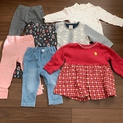 終了　お譲りします！女の子服　セット　80センチ