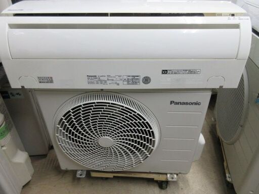K02585　パナソニック　中古エアコン　主に10畳用　冷2.8kw ／ 暖3.6kw