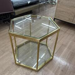 2点入荷❗ KARE コーヒーテーブル コームゴールド45cm 定価35,200円