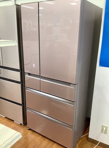 安心の半年間動作保証付！2016年製MITSUBISHI(三菱)の６ドア冷蔵庫！