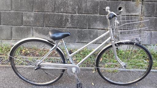 4年使用 BRIDGESTONE 27インチ 変速3段 オートライト付き しっかり乗り