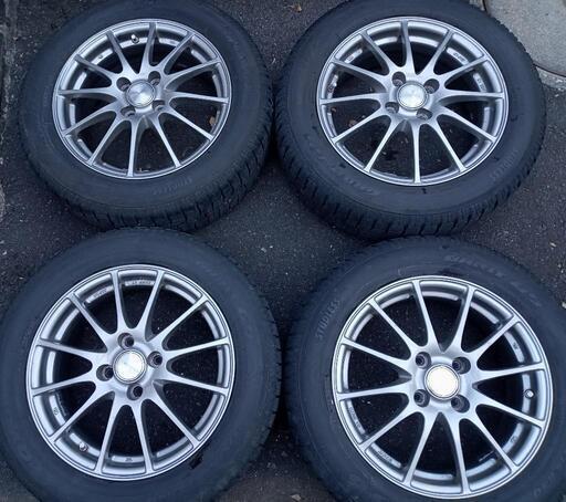 エコフォルムCRS101軽量アルミホイール+スタッドレス