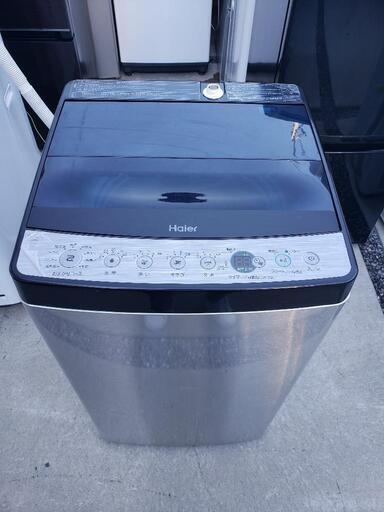 ハイアール アーバンカフェシリーズ\n\n全自動洗濯機 5.5kg JW-XP2C55F  ステンレス調 2021年製\n\n
