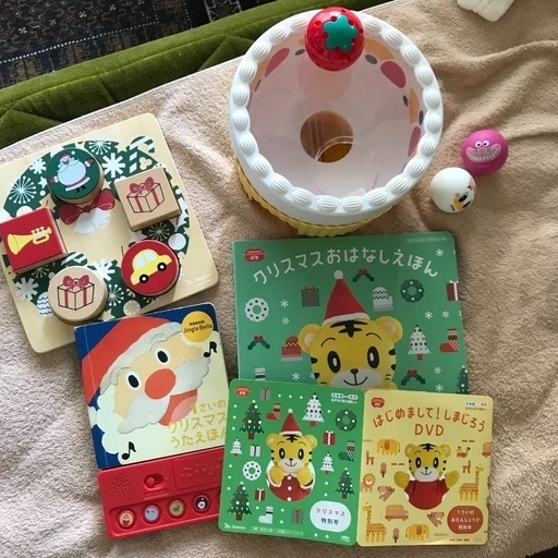 こどもちゃれんじ ぷち 1 2歳 クリスマス特別号 エデュトイ つみき Dvd 英語 マルヤマ 武蔵小金井のおもちゃ 知育玩具 の中古あげます 譲ります ジモティーで不用品の処分