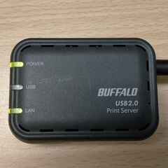 【ネット決済・配送可】＊＊＊BUFFALO USBプリントサーバ...