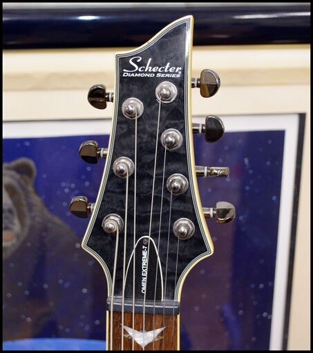 中古 Schecter シェクター 7弦 エレキギター OMEN EXTREME-7