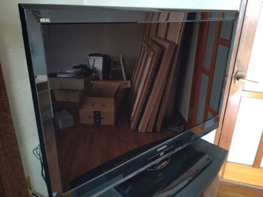 （お引渡し先決定しました）三菱カラーテレビ40型　ブルーレイレコーダー内蔵