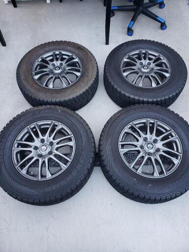残溝8mm スタッドレスタイヤ 235/70R16 106Q YOKOHAMA GEOLANDAR i/T-S ...