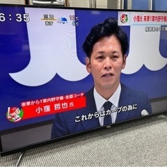 TCL  液晶テレビ　43型　43P815B  2020年製　美品