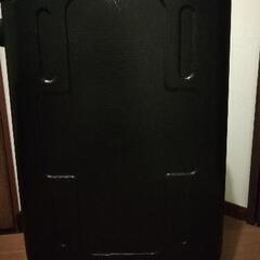 【ネット決済・配送可】スーツケース　メタルブラック