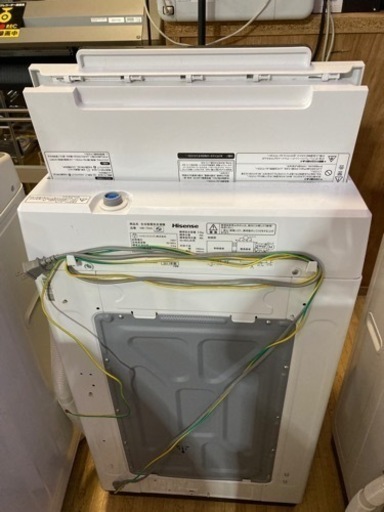 ②Hisense 全自動電気洗濯機　HW-T55A[2017年製] 5.5kg