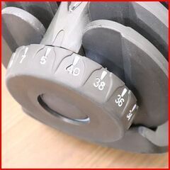 状態良好 RIORES/リオレス◆可変式ダンベル2個◆アジャスタブルダンベル 40kg 2個セット◆計80kg◆5-40kgまで17段階調節可能手渡し希望/自社配送可能（配送エリアについてお問い合わせください）