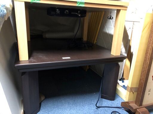 こたつ テーブル ハイタイプ 直径80cm 炬燵 82-412（商品番号：47-82 