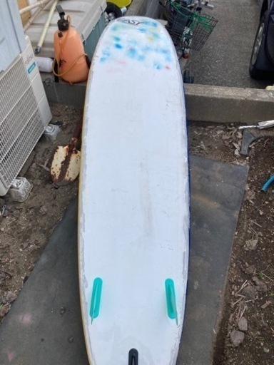 湘南サーフィン ソフトボード 8フィート ② コストコ WaveStom 8f 青