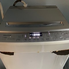 洗濯機 Hisense 7.5k
