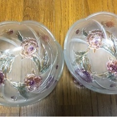 ガラスの器皿2枚 - 京都市