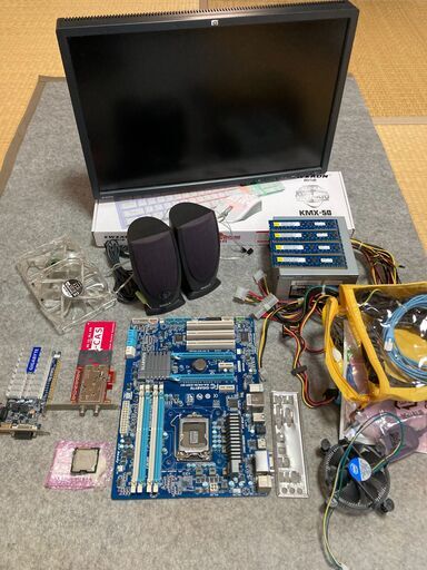 自作パソコンリニューアルで不要になったパーツです。