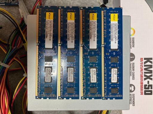 自作パソコンリニューアルで不要になったパーツです。