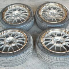 レイズRAYS鍛造アルミ ボルクレーシングSE37K 17x7.5J タイヤ 215 
