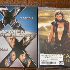 【受け渡し予定】X-MEN、バイオハザード3 DVDまとめて