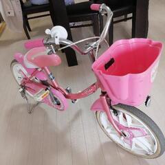 女の子用　自転車　中古　14インチ