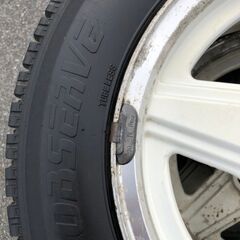 スタッドレスタイヤ ホイール付き　3本　185/65R14　カー用品