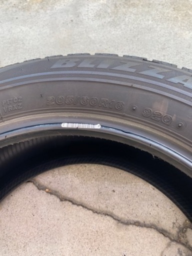 2019年製 スタッドレスタイヤ 205/60R16 8部山程度 BS w2-worldbuffet