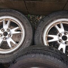 トヨタ プリウス 50 30 純正 アルミ タイヤ 15インチ PCD100 5穴 7本