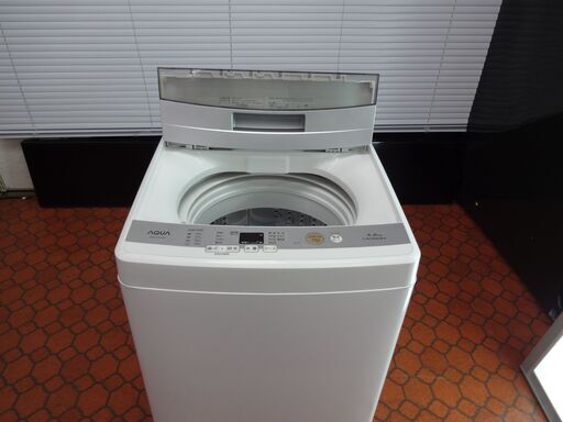 ID  985092　洗濯機アクア４．５Kg　　２０１７nen盛　AQW-S45E1（S)