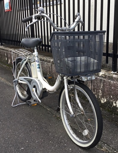 整備・良品＞ヤマハ電動アシスト自転車・PAS 3段変速・ LEDライト 20