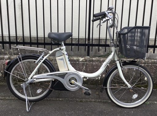 ＜整備・良品＞ヤマハ電動アシスト自転車・PAS 3段変速・ LEDライト 20インチ・鍵は新品です・お手入れ済・不要自転車無料引取りあり